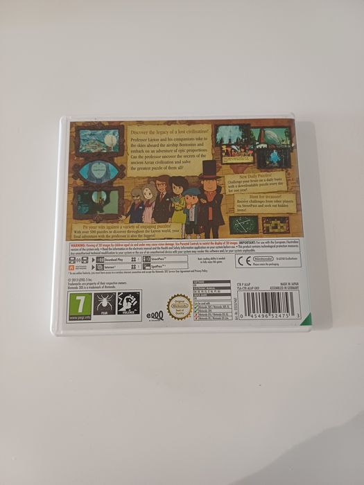 Professor Layton and the Azran Legacy Nintendo 3DS oryginalna angielsk