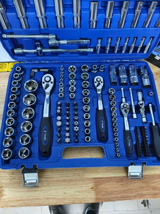 Mala de ferramentas 171pcs Chrome vanádio Ftools