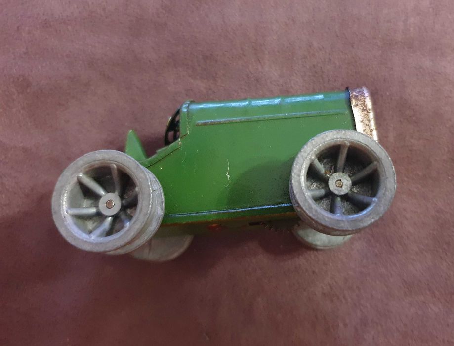 1940/50 Tractor de lata Minic Toys Tri-Anc de corda