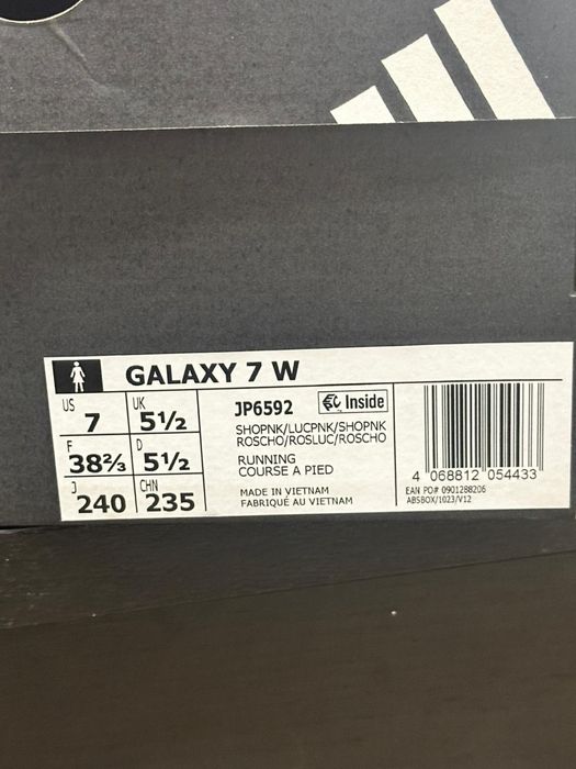 Sapatilhas Adidas Galaxy 7 W – Nº 38 2/3 – Como Novas