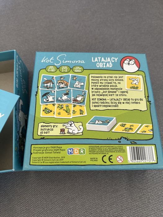 Gra kot Simona latajacy obiad