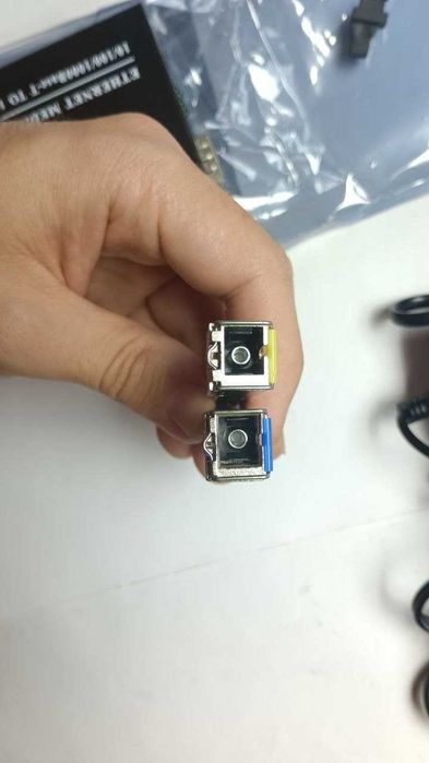 Модуль SFP 1xSC 3 км 1.25G частоти 1310 і 1550 на media converter