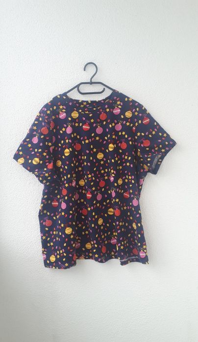 Bluzka góra od piżamy bombki George 52 54 6xl