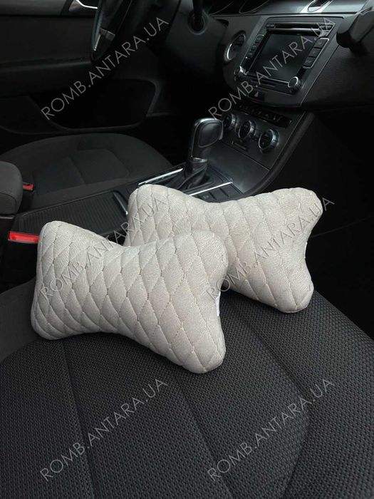 PREMIUM Подушки на підголовник / Авто подушечки в машину / Автоподушка