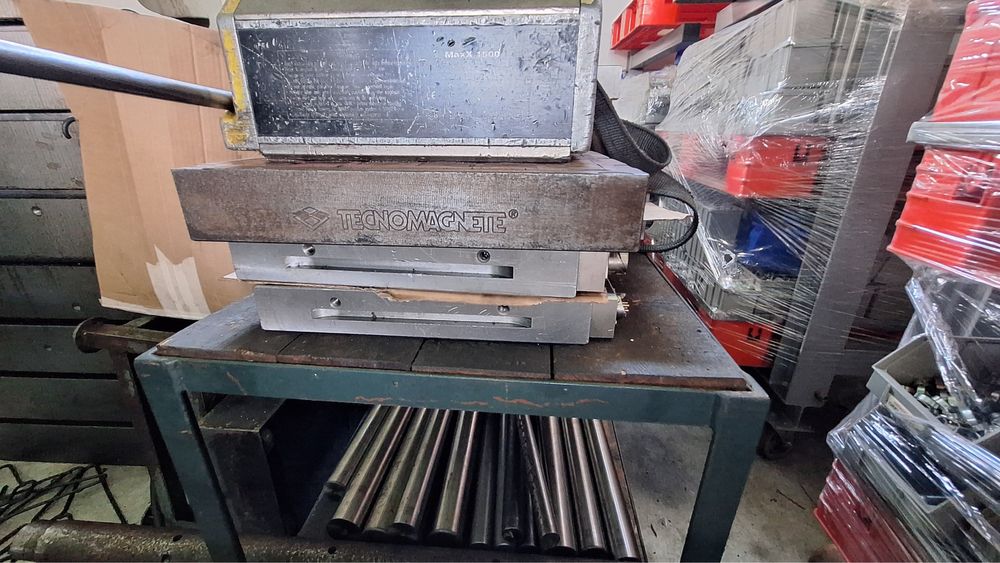 Mesas magneticas para maquinas CNC