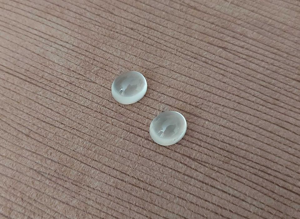 Prehnit Frenit Kaboszon Owal Klasa AAA 11x9mm Para (Nowy)