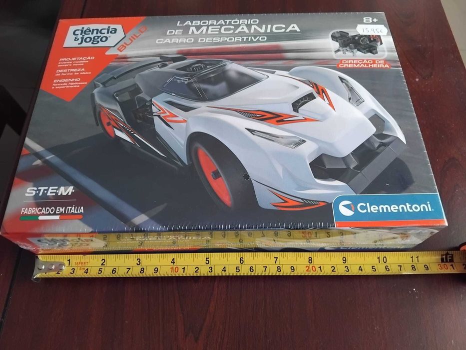 Brinquedo Carro Desportivo Clementoni para Montar – Novo