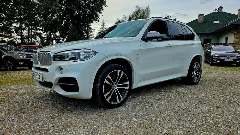 BMW X5 M M50D 4x4 Xdrive Salon PL. Bezwypadkowy Full Opcja Piękny Stan Zamiana