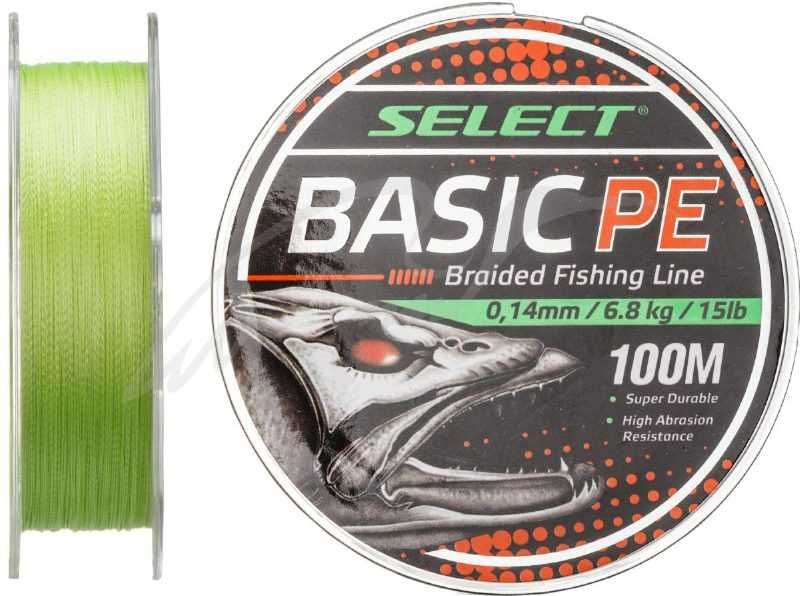Шнур рыболовный Select Basic PE 100м, 150м/ Select Sprint PE
