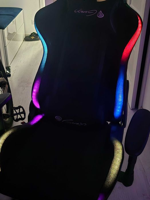 Fotel gamingowy Genesis led idealny do Gta 6