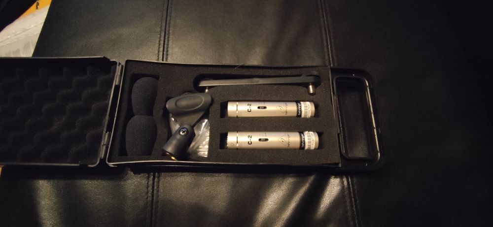 Microfones Condensador Cardioide Stereo Kit Behringer C2