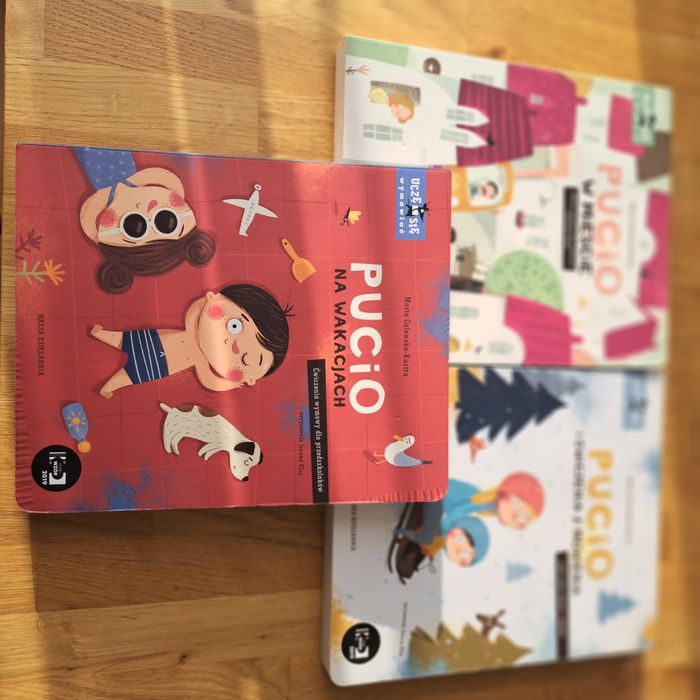 Książki dla dzieci z serii Pucio