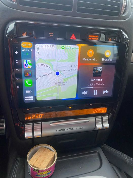 Rádio 2DIN 9" [4+64GB] • Porsche CAYENNE (2002 a 2010) • Android GPS