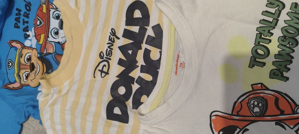 8 koszulek na krótki rękaw dla chłopca+ komplet H&M Bluey