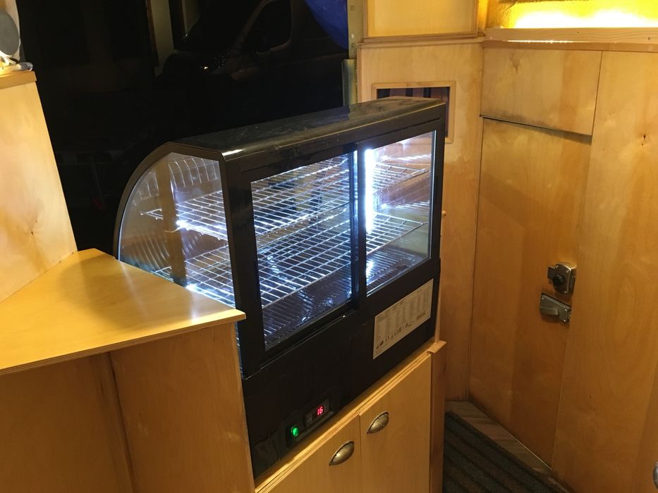 Vitrina de exposição refrigerada