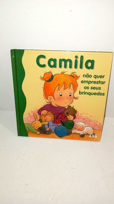 Camila não quer emprestar os seus brinquedos