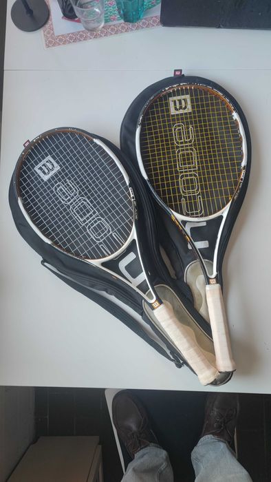 2 raquetes tennis Wilson Nblade
