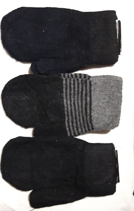 Варежки перчатки шерстяные