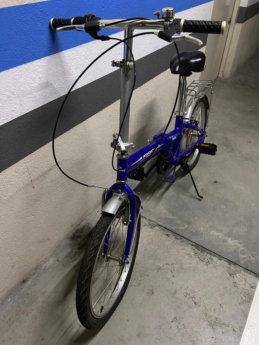 Bicicleta Dobrável em Alumínio (6 Mudanças)