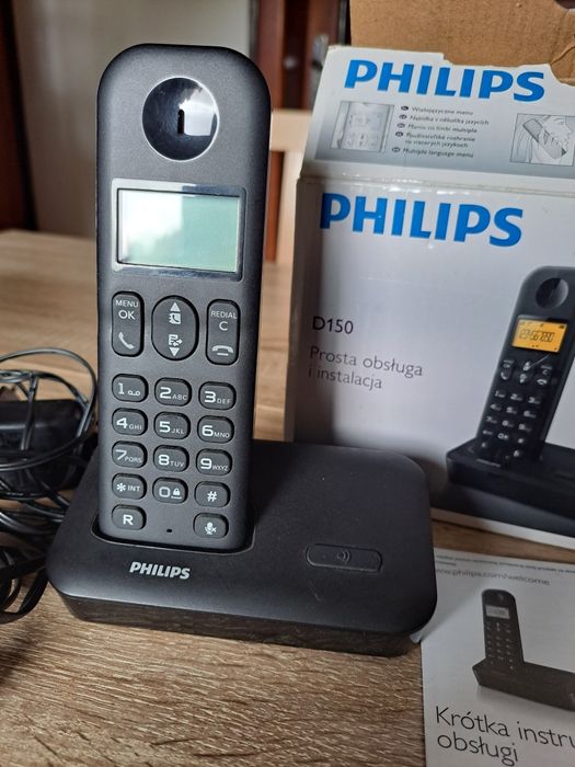 Telefon stacjonarny Philips D150