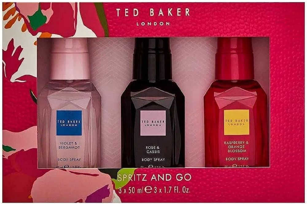 Набір парфумованих спреїв для тіла Ted Baker London “Spritz and Go”