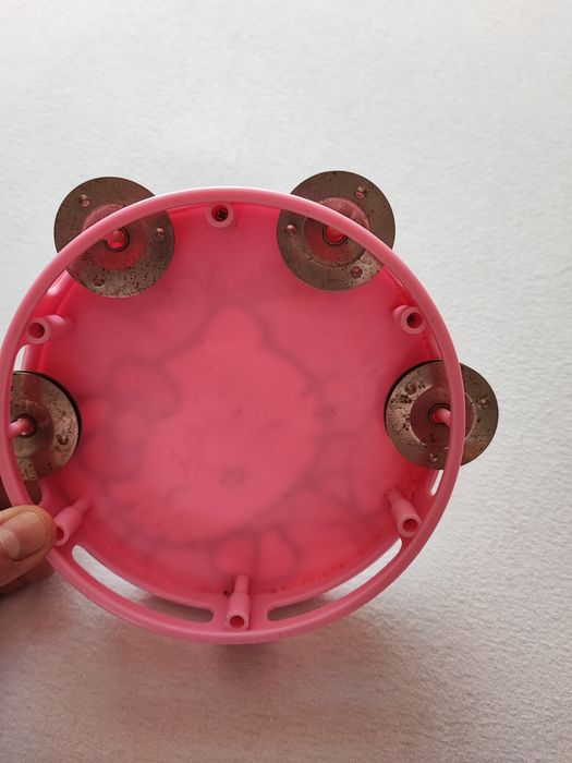 Tamburyno i organki Hello Kitty różowe