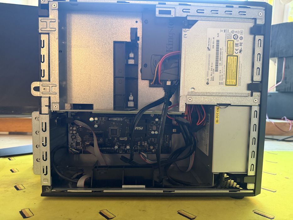 OSOZ Tani Mini PC do garażu / Internetu | SSD Kingston | DDR4 | Cichy i oszczędny Intel G3930  Windows 10