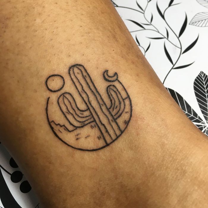 Tattoo fine line