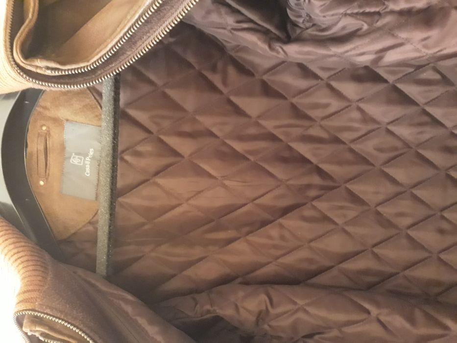 Casaco pele homem da casa das peles tamanho 48