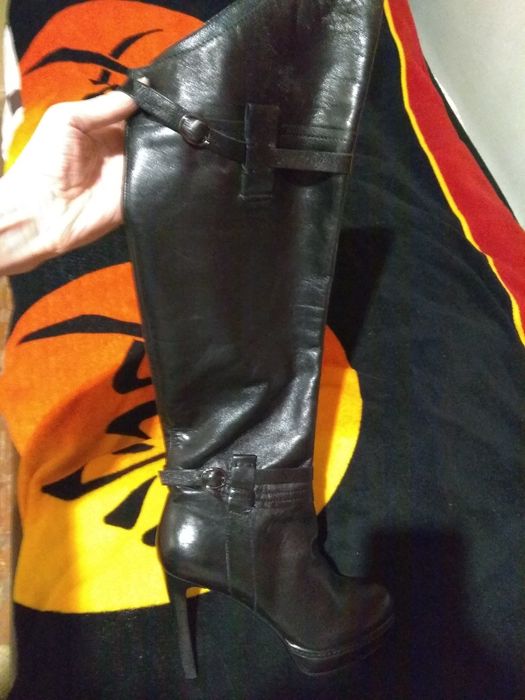 Сапоги ботфорты осень 38