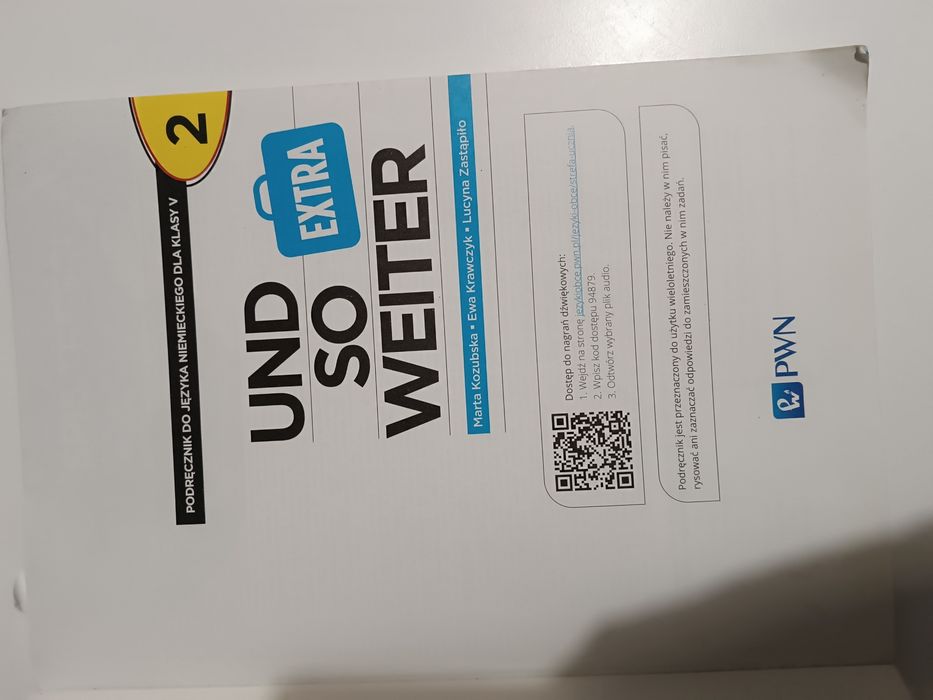 Und do weiter extra 2 podręcznik kl 5