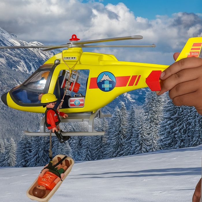 Set de Playmobil - Helicóptero de Resgate