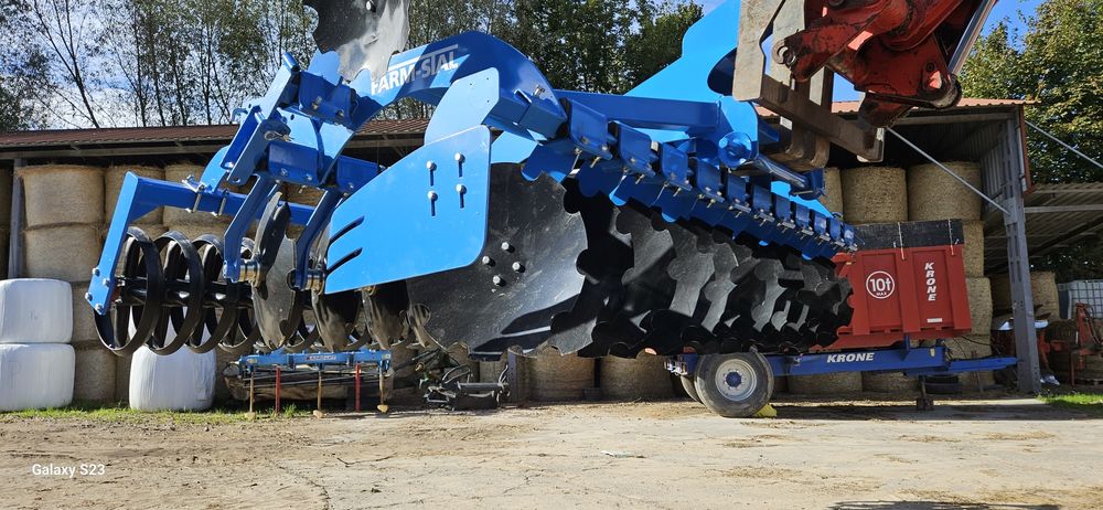 Brona talerzowa 2,5 m Farm-Stal Nowa Brutto