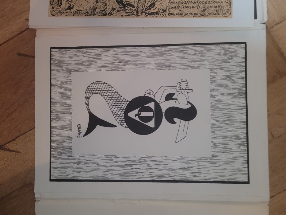 Grafika Warszawska 1975 – kompletna teka / prace sygnowane
