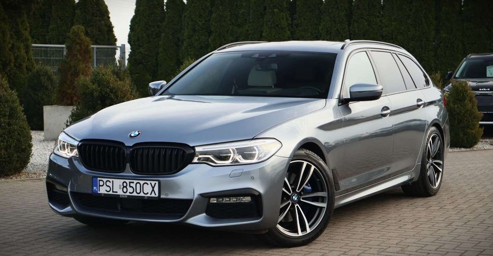 Bmw Seria 5 (Nr Km Xdrive Skóry Navi Kamera Tempomat Skrętna
