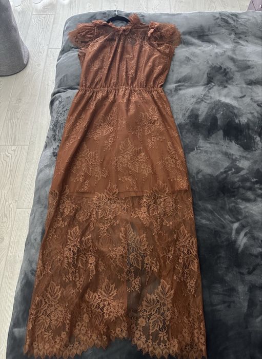 Сукня розмір  42  L XL sandro maje кружевна
