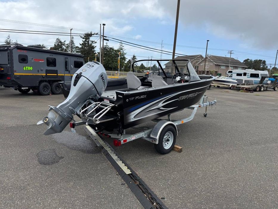 Łódka wędkarska Starweld 17 Flex Honda 90 KM (Nie Finval, Tangiri)