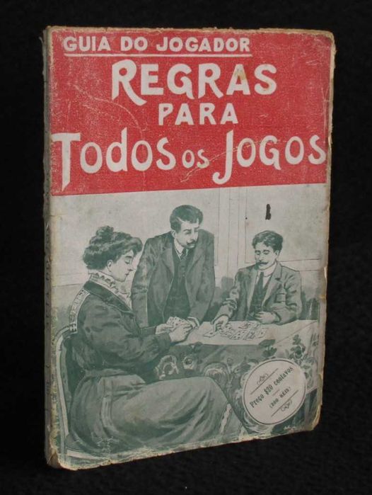 Livro Guia do Jogador Regras para todos os jogos 1913