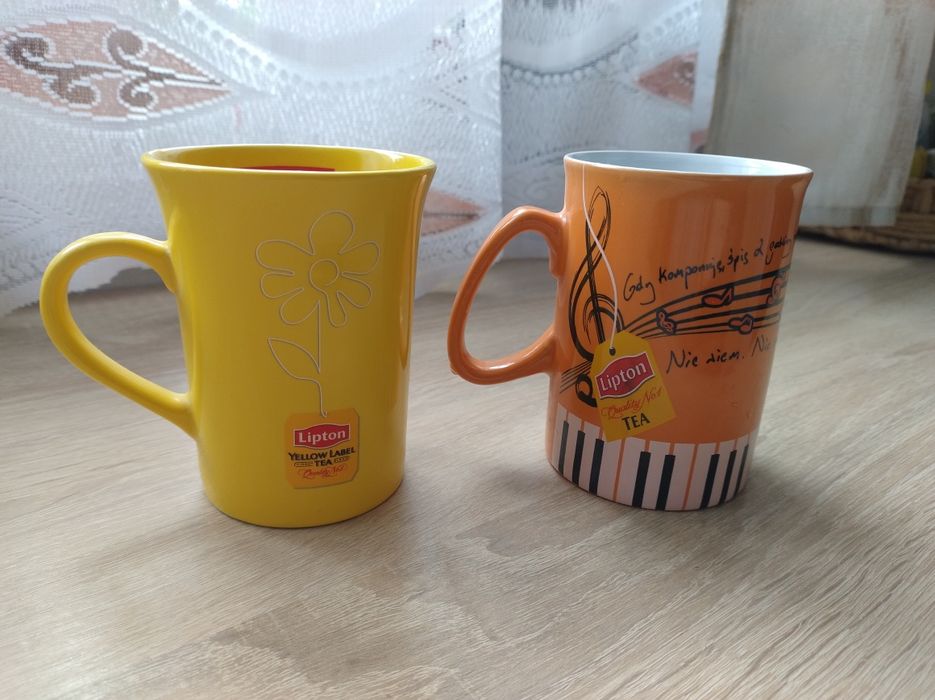 Kubki Lipton dwie sztuki