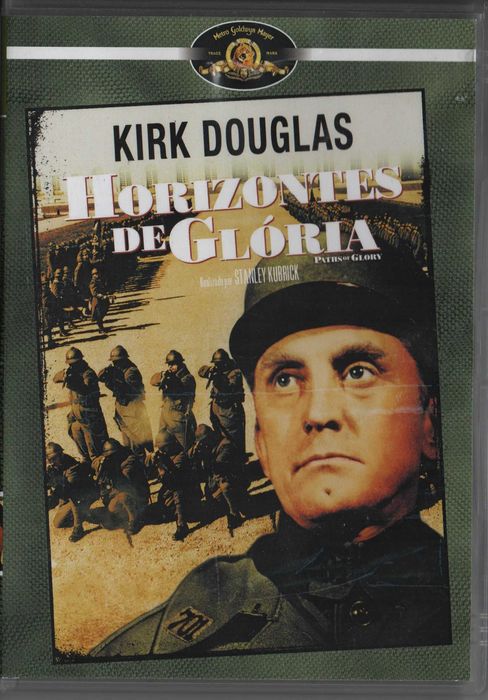 Dvd Horizontes de Glória - guerra - Kirk Douglas