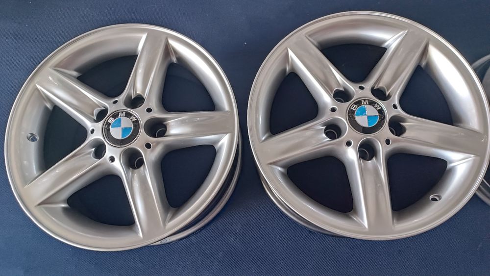 Jantes bmw 16 style 43 pintura policromada completamente novas