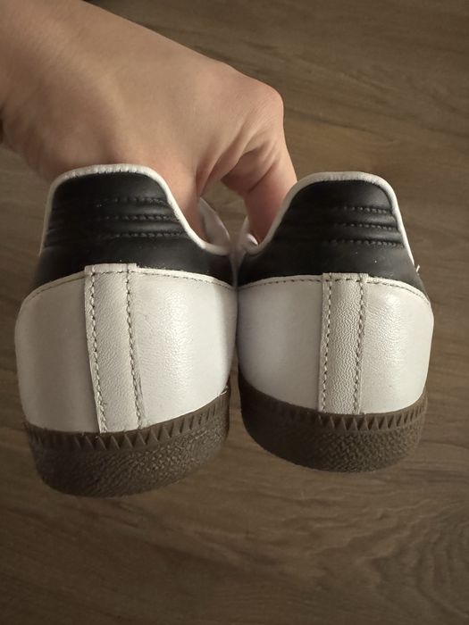 Кросівки Adidas Samba білі оригінал 39.5(38)
