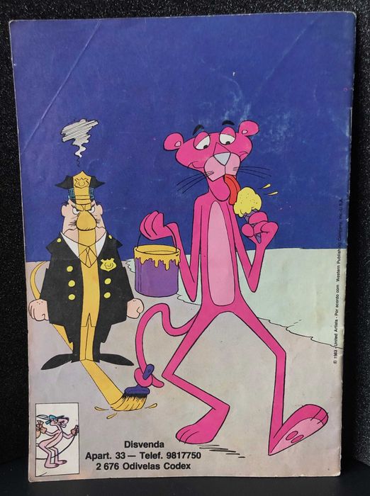 A Pantera Rosa Nº1 - 1983 - Banda Desenhada - Disvenda