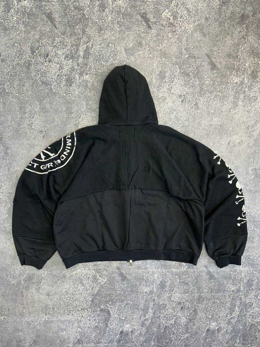 Худі Project Grailz GR Mastermind zip up чорна зіпка зипка худи