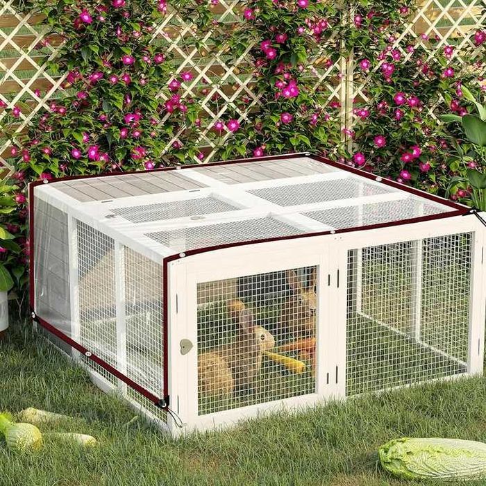 Plandeka Ogrodowa Tarasowa Przezroczysta Ogrodu 2x2m i INNE ROZMIARY