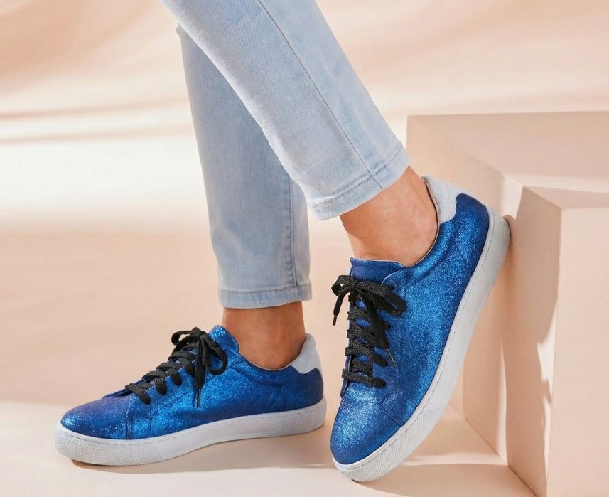 Сині жіночі кеди HEINE, стан нових