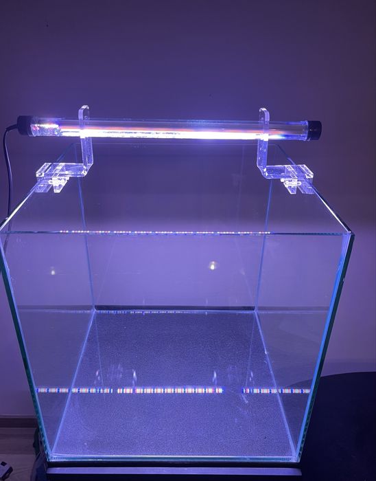 Zestaw akwarium 64l filtr kubełek Eheim ecco pro +media + akcesoria!!