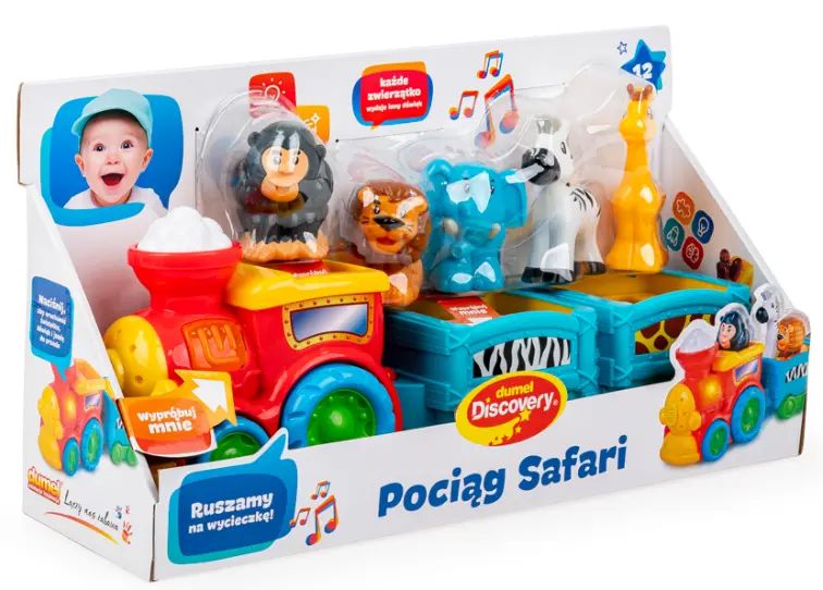 Pociąg Safari. Dumel Discovery