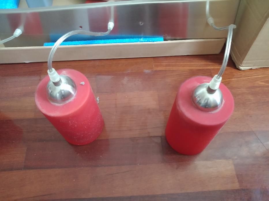 Candeeiro com 3 lampadas a funcionar