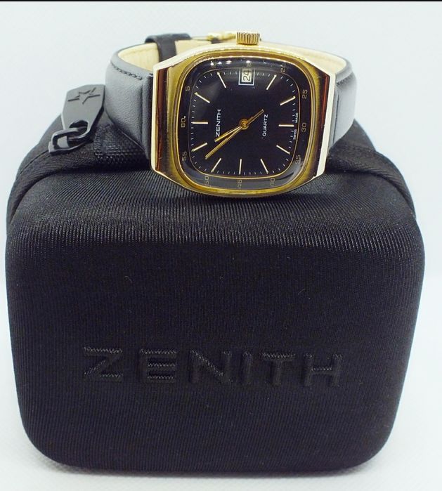 Zegarek Zenith Surf Vintage lata 80 pozłacany quartz